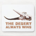 Kalahari desert in Africa: Dead antelope skull mousepads