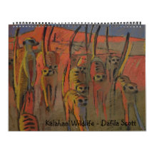 Kalahari Wildlife - Calendar