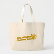 Kalamazoo Drinking Team tee shirts Tote Bag