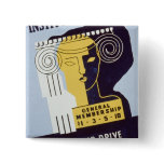 Kalamazoo Institute of Arts  - WPA Poster - Pin