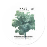 Kale, Roudabush's Seed Store stickers