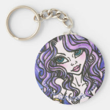 Kalea: Llavero de la sirena de la fantasía por Fae