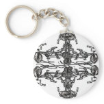 Kaleidescopic Bicycles with Levi G. signature Key Chains