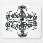 Kaleidescopic Bicycles with Levi G. signature Mousepads