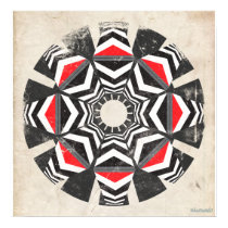Kaleido Remix Vintage posters by akamundo Kaleido Remix Vintage posters