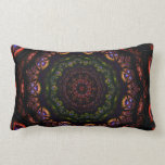 Kaleidoscope 5 (maroon) Pillows