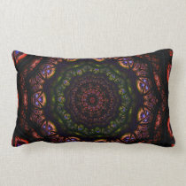 Kaleidoscope 5 (maroon) Pillows pillows