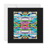 kaleidoscope Abstract Art Custom Invitation