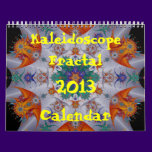 Kaleidoscope art 2013 calendar calendars