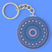 Kaleidoscope Art Keychain keychains