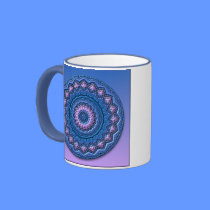 Kaleidoscope Art Mug mugs
