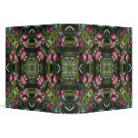 Kaleidoscope Art Red Ripe Apples Avery Binder