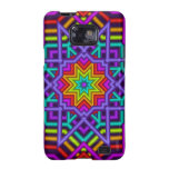 Kaleidoscope case with colourful Diamond star Samsung Galaxy SII Case