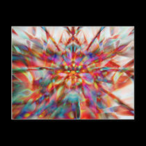 Kaleidoscope Colours Postcards