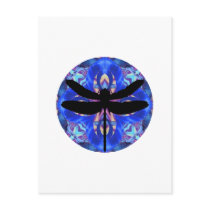 Kaleidoscope Dragonfly postcards by deleas Kaleidoscope Dragonfly postcards