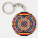 Kaleidoscope Gone Wild Key Chains