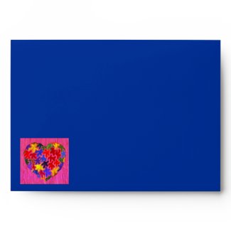 Kaleidoscope Heart envelope