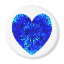 Kaleidoscope Heart magnets by deleas Kaleidoscope Heart magnets