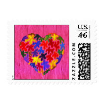 Kaleidoscope Heart Stamp