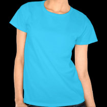 Kaleidoscope in Blues t-shirts
