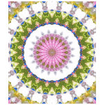 Kaleidoscope In Green and Blue