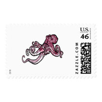 Kaleidoscope Octopus postage by deleas Kaleidoscope Octopus postage