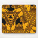 Kaleidoscope of Brass Skull mousepads by HalloweenSpirit Kaleidoscope of Brass Skull mousepads