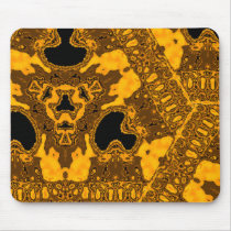 Kaleidoscope of Brass Skull mousepads by HalloweenSpirit Kaleidoscope of Brass Skull mousepads