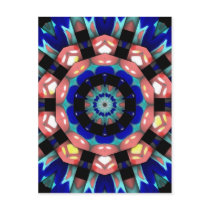 Kaleidoscope postcards