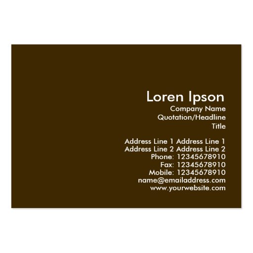 Kaleidoscopic 15 business card templates (back side)