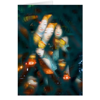 Kaleidoscopic Buddha • Greeting Card by SabineSt