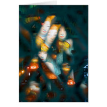 Kaleidoscopic Buddha • Greeting Card by SabineSt Kaleidoscopic Buddha • Greeting Card