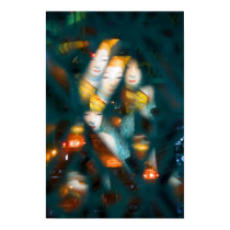 Kaleidoscopic Buddha Poster posters by SabineSt Kaleidoscopic Buddha Poster posters
