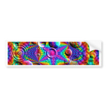 Kaleidoscopic Colors ans Bubbles bumper stickers by Acore48 Kaleidoscopic Colors ans Bubbles bumper stickers