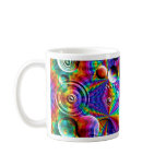 Kaleidoscopic Colors ans Bubbles Coffee Mugs