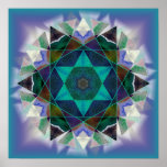 Kaleidoscopic Duck Posters