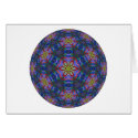 Kaleidoscopic Orb Greeting 3 cards