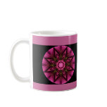 Kaleidoscopic Pink Daisy Mug