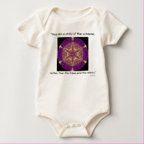 Kaleidoscopic Star Snowflake Onesie/Creeper t-shirts