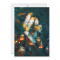 Kaleidoskopic Buddha Card / Invitation by SabineSt Kaleidoskopic Buddha Card / Invitation