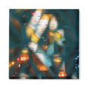 Kaleidoskopic Buddha Magnet