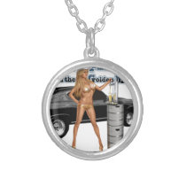 KALGOORLIE GOLD BIKINI MAID ON THE GOLDEN MILE PENDANT