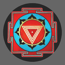 Kali Yantra Sticker