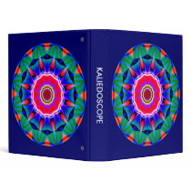 Kaliedoscope Mandala 01 binders by artberry Kaliedoscope Mandala 01 binders