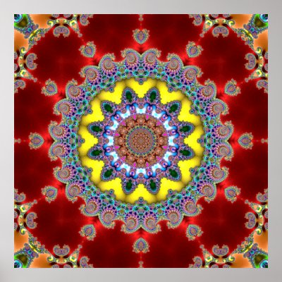 'KaliFRact0116' Print by SBricker