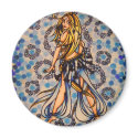 Kalila Belly Dancer Magnet magnet