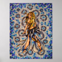 Kalila Belly Dancer Poster
