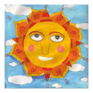 Kali's Sun Poster print
