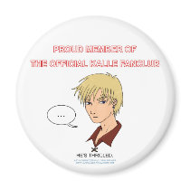 Kalle Fanclub Magnet by Abyrae Kalle Fanclub Magnet