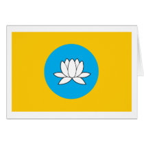Kalmykia Flag Greeting Card